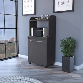 Kitchen Cart Totti, Kitchen, Black