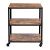 Charm 3 Shelf Mobile Kitchen Serving Cart