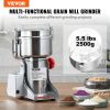 VEVOR 2500g Commercial Spice Grinder Electric Grain Mill Grinder High Speed