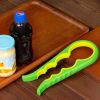 4 In 1 Can Opener, Multifunctional Jar Opener, Bottle Opener, Non Slip Jar Bottle Opener Random Color