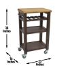 Belden - Kitchen Cart - Gray